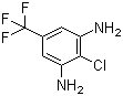 4-Chloro-3,5-diaminobenzotrifluoride molecular structure (CAS 34207-44-8)