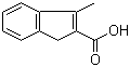 structure of CAS# 34225-81-5, 3-甲基茚-2-羧酸