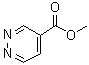 CAS # 34231-77-1, 4-Pyridazinecarboxylic acid methyl ester, 4-Methoxycarbonylpyridazine, Methyl 4-pyridazinecarboxylate