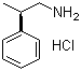 structure of CAS# 34298-25-4, (R)-beta-Methylbenzeneethanamine hydrochloride