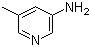 structure of CAS# 3430-19-1, 3-氨基-5-甲基吡啶