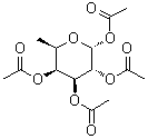 CAS # 34371-40-9, 6-Deoxy-alpha-D-galactopyranose tetraacetate