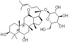 CAS # 343780-69-8, Ginsenoside Rh8, (3beta,6alpha)-20-(beta-D-Glucopyranosyloxy)-3,6-dihydroxy-dammar-24-en-12-one