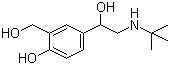 CAS 登录号：34391-04-3, 左旋沙丁胺醇, 4-[2-(叔丁氨基)-1-羟乙基]-2-(羟甲基)苯酚