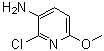 structure of CAS# 34392-85-3, 2-氯-6-甲氧基-3-吡啶胺