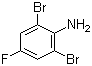 structure of CAS# 344-18-3, 2,6-二溴-4-氟苯胺