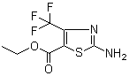 structure of CAS# 344-72-9, 2-氨基-4-(三氟甲基)噻唑-5-甲酸乙酯
