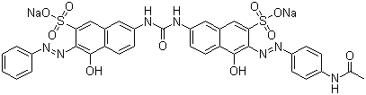 structure of CAS# 3441-14-3, Direct Red 23