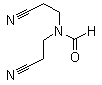 structure of CAS# 3445-84-9, N,N-双(2-氰乙基)甲酰胺