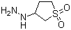 (1,1-二氧代四氢-3-噻吩基)肼分子结构 (CAS 3448-12-2)