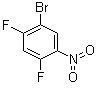 structure of CAS# 345-24-4, 2,4-二氟-5-硝基溴苯