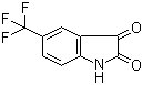 structure of CAS# 345-32-4, 5-三氟甲基靛红