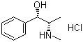 structure of CAS# 345-78-8, Pseudoephedrine hydrochloride