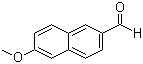 structure of CAS# 3453-33-6, 6-甲氧基-2-萘甲醛