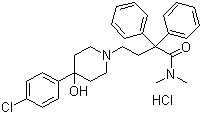 structure of CAS# 34552-83-5, 盐酸洛哌丁胺