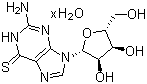 structure of CAS# 345909-25-3, 6-硫代鸟嘌呤水合物