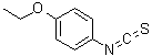 CAS # 3460-49-9, 4-Ethoxyphenyl isothiocyanate, NSC 108217, p-Ethoxyphenyl isothiocyanate