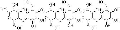 structure of CAS# 34620-77-4, Maltohexaose