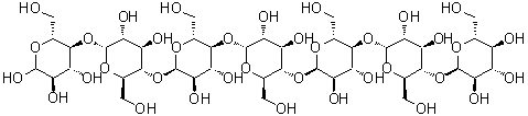 structure of CAS# 34620-78-5, 麦芽七糖