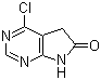 structure of CAS# 346599-63-1, 4-Chloro-5H-pyrrolo[2,3-d]pyrimidin-6(7H)-one
