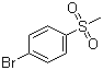 structure of CAS# 3466-32-8, 4-Bromophenyl methyl sulfone