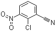 structure of CAS# 34662-24-3, 2-氯-3-硝基苯腈