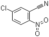 structure of CAS# 34662-31-2, 5-氯-2-硝基苄腈