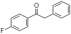 structure of CAS# 347-84-2, 4'-Fluoro-2-phenylacetophenone