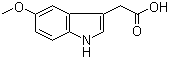 structure of CAS# 3471-31-6, 5-甲氧基吲哚-3-乙酸