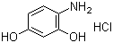 4-Aminoresorcinol hydrochloride molecular structure (CAS 34781-86-7)