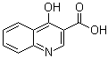 structure of CAS# 34785-11-0, 4-Hydroxy-3-quinolinecarboxylic acid