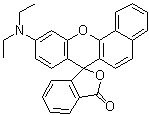 CAS # 34791-86-1, 10-(Diethylamino)spiro[7H-benzo[c]xanthene-7,1'(3'H)-isobenzofuran]-3'-one, 3-Diethylamino-5,6-benzofluoran, 3'-Diethylaminobenzo[c]floran