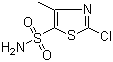 structure of CAS# 348086-67-9, 2-氯-4-甲基噻唑-5-磺酰胺
