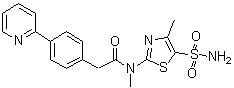 structure of CAS# 348086-71-5, Pritelivir