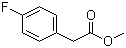 Methyl 4-fluorophenylacetate molecular structure (CAS 34837-84-8)