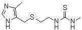 structure of CAS# 34839-70-8, Metiamide