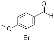 structure of CAS# 34841-06-0, 3-Bromo-4-methoxybenzaldehyde