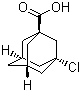 structure of CAS# 34859-74-0, 3-Chloroadamantanecarboxylic acid