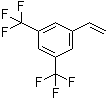 structure of CAS# 349-59-7, 3,5-二(三氟甲基)苯乙烯