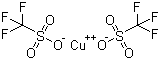structure of CAS# 34946-82-2, 三氟甲烷磺酸铜
