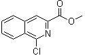 structure of CAS# 349552-70-1, 1-氯异喹啉-3-羧酸甲酯