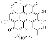 structure of CAS# 35082-49-6, (+)-Cercosporin