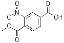 structure of CAS# 35092-89-8, 4-Methoxycarbonyl-3-nitrobenzoic acid
