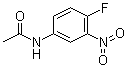CAS # 351-32-6, 4'-Fluoro-3'-nitroacetanilide, N-(4-Fluoro-3-nitrophenyl)acetamide, NSC 403008