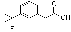 structure of CAS# 351-35-9, m-(Trifluoromethyl)phenylacetic acid