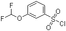 3-(Difluoromethoxy)benzenesulfonyl chloride molecular structure (CAS 351003-38-8)