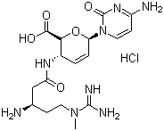 structure of CAS# 3513-03-9, 灭瘟素 S 盐酸盐
