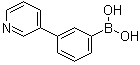 structure of CAS# 351422-72-5, B-[3-(3-吡啶基)苯基]硼酸