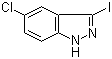 structure of CAS# 351456-45-6, 5-Chloro-3-iodo-1H-indazole