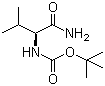 structure of CAS# 35150-08-4, Boc-L-缬氨酰胺